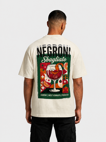 Negroni Sbagliato Oversized Heavyweight Graphic Tee