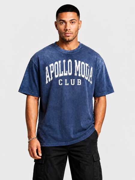 Club Washed Gradient Oversized Tee