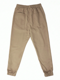 Pantalones cargo de hombre con bolsillo lateral en el dobladillo con cordón