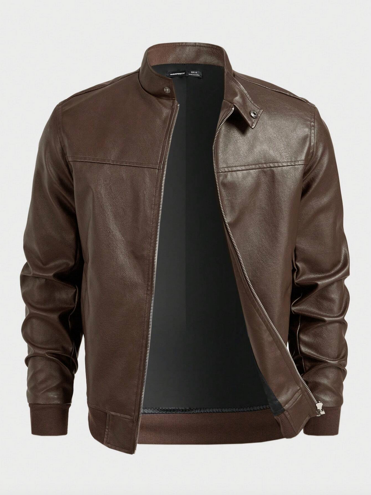 Men's Retro Casual PU Leather Jacket
