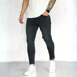 Men Slant Pocket Skinny Jeans