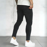 Men Slant Pocket Skinny Jeans