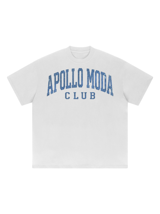Camiseta gráfica colegial Club extragrande