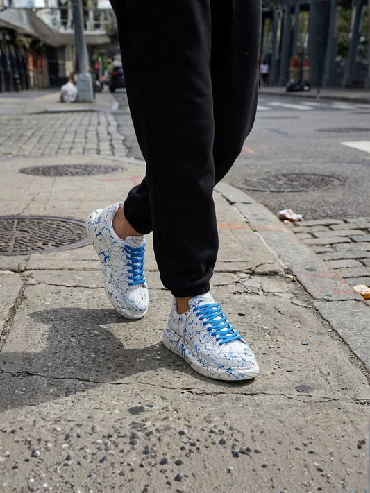 Men's Porto Sky Blue (Blue Laces)