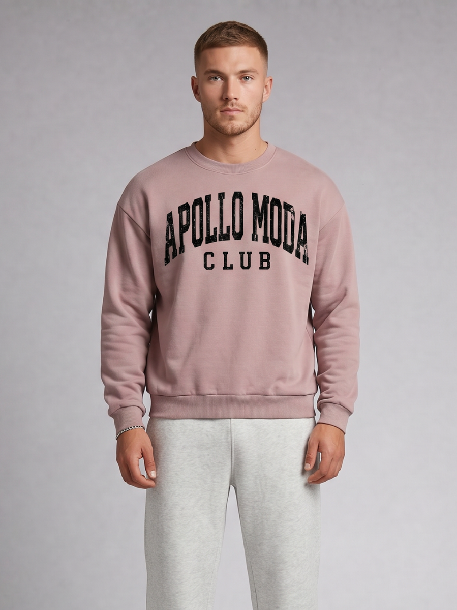 Club Collegiate Oversized Crewneck Sweatshirt