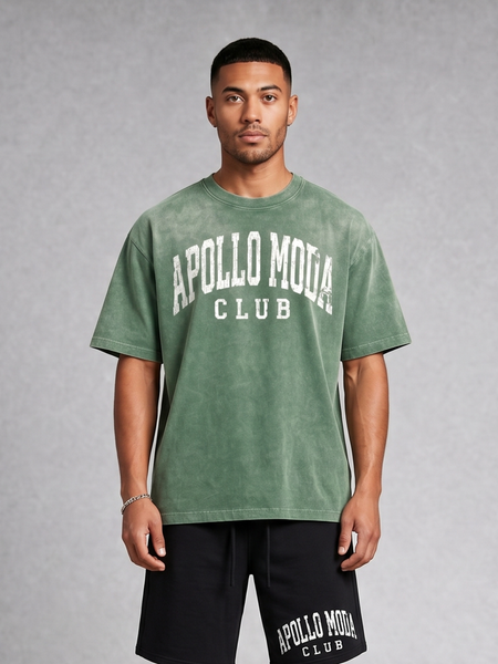 Club Washed Gradient Oversized Tee