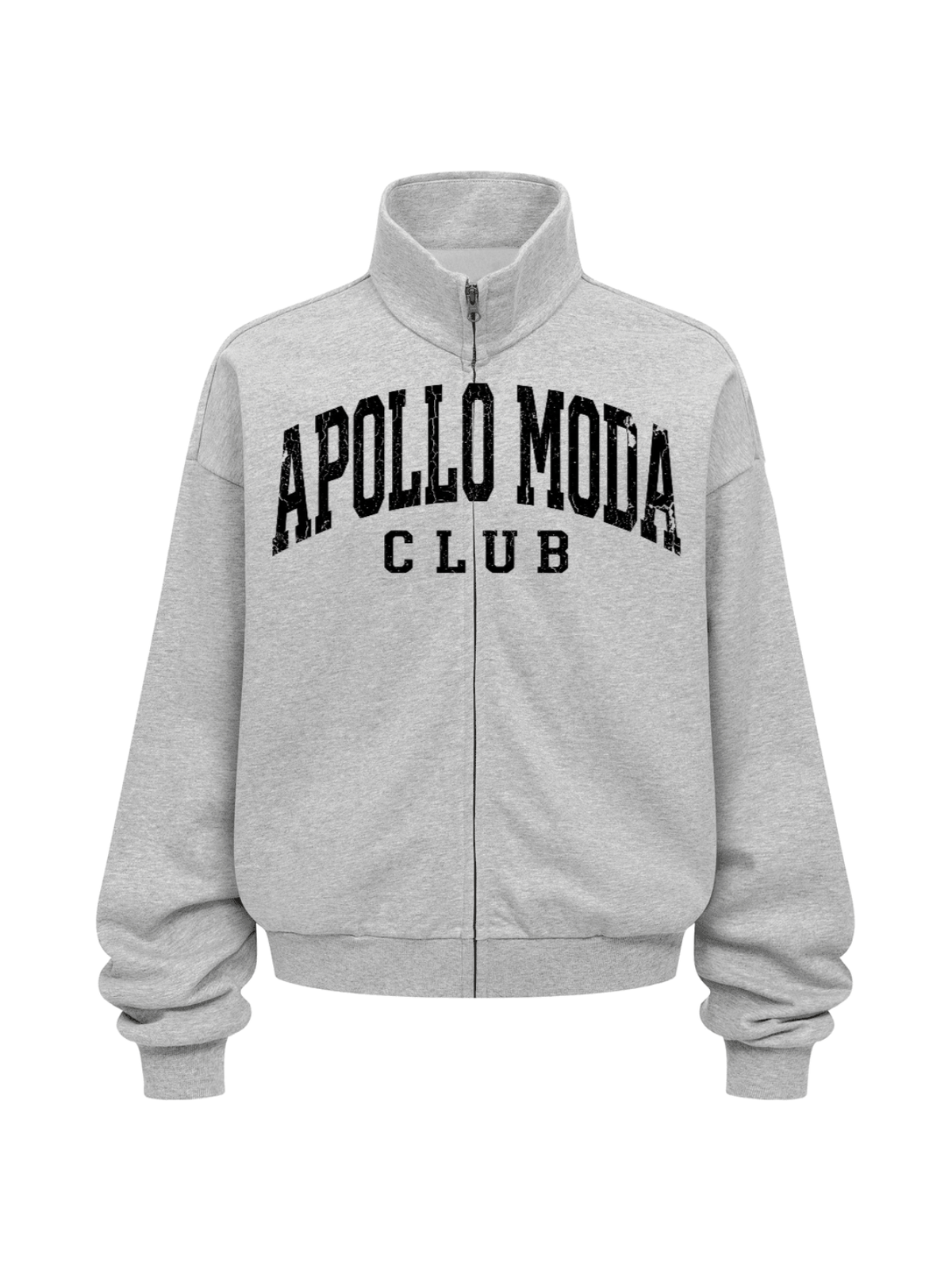 Club Collegiate Oversized Full-Zip Sweatshirt