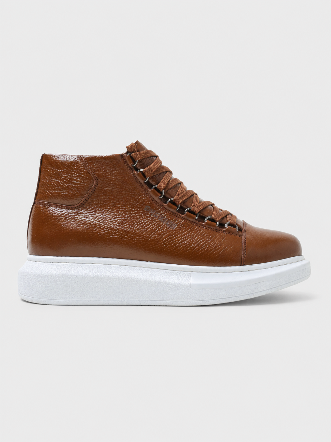 Apollo Moda Men's Kelly Rustic Rendezvous brown high-top sneaker boot, main product photo