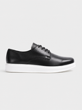 Lazio Monochrome Classic dress shoe in black by Apollo Moda