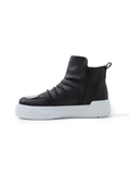 Luka Contrast ankle boot in black by Apollo Moda, view 4