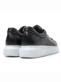 Pluto Shadow Black casual sneaker in black by Apollo Moda, view 5