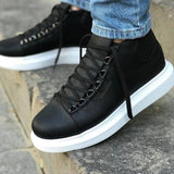 High Top Platform Sneakers for Men by Apollo | Kelly in Midnight Majesty