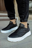 Low Top Casual Sneakers for Men by Apollo Moda | Tulum Monochrome Magic