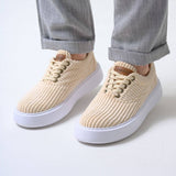 Men's Light Weight Summer Sneakers | Mario in Beige