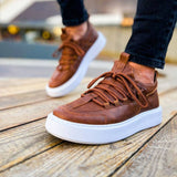 Low Top Casual Sneakers for Men by Apollo Moda | Monza Earthy Prestige