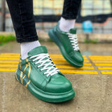 Customized Sneakers for Men by Apollo | Tokyo X in Verdant Radiance