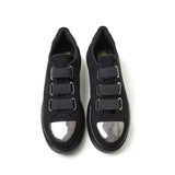 Slip-On Sneakers with Metal Toe for Men by Apollo | Luiz in Midnight Majesty