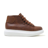 High Top Platform Sneakers for Men by Apollo | Kelly in Rustic Rendezvous