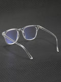 Men Acrylic Frame Anti-blue Light Eyeglasses - Apollo Moda