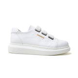 Slip-On Platform Sneakers for Men by Apollo | Luiz in Luminous Purity