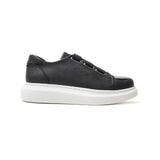 Slip-On Metal Toe Sneakers for Men by Apollo | Luiz in Noir Contrast