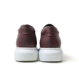 Slip-On Casual Sneakers for Men by Apollo | Luiz in Bordeaux Brilliance