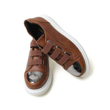 Slip-On Sneakers with Metal Toe for Men by Apollo | Luiz X in Tawny Temptation