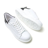 Low Top Casual Everyday Sneakers for Men by Apollo Moda | Pluto Crisp White