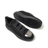 Slip-On Sneakers with Metal Toe for Men by Apollo | Luiz in Midnight Majesty